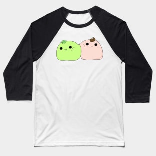 Cute Mochi couple Baseball T-Shirt